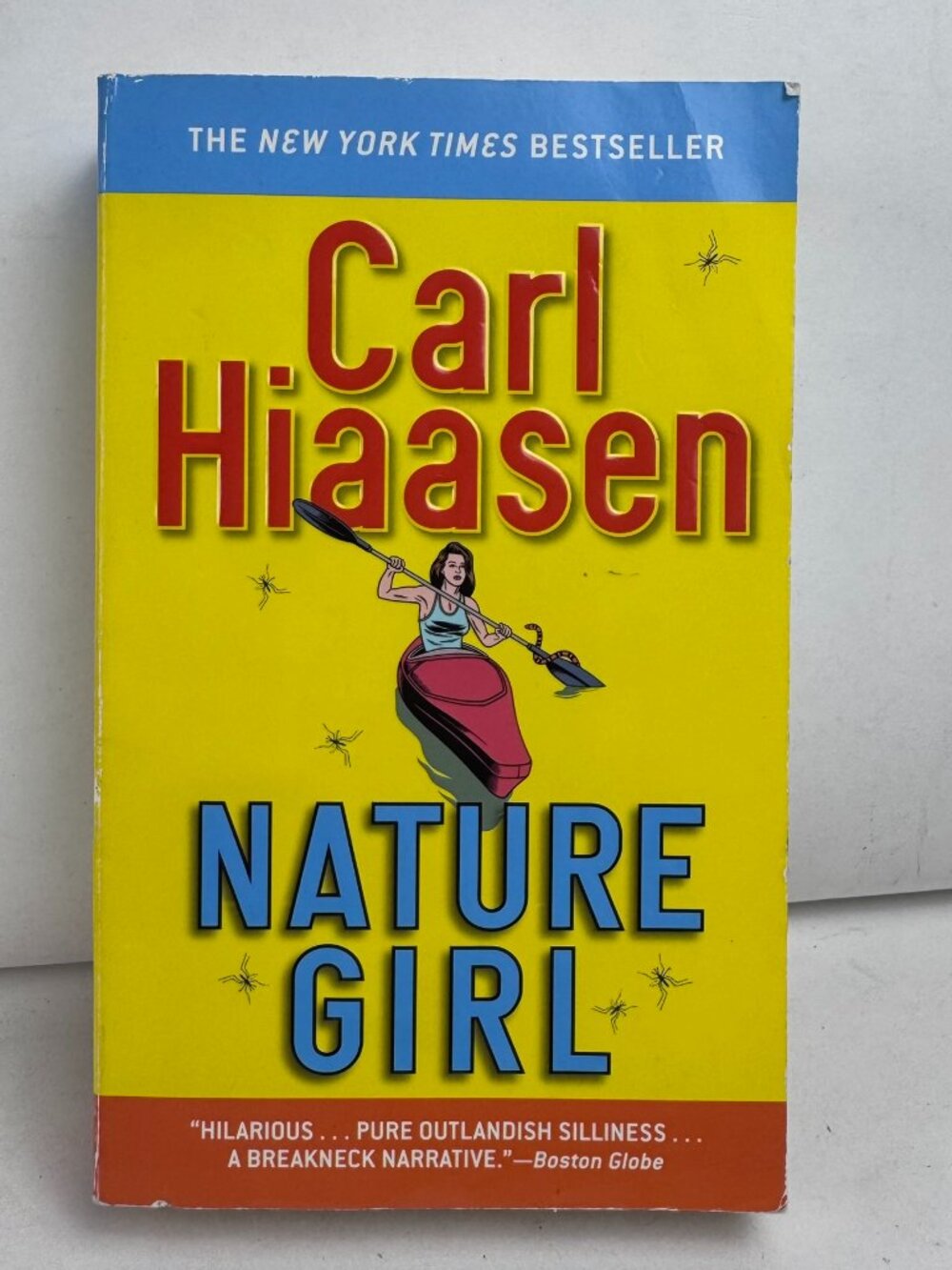 Nature Girl by Carl Hiaasen Paperback Fiction Florida Novel 9780446400664 PB